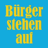 Logo von 'Bürger stehen auf'